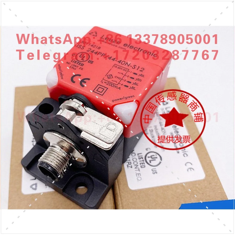 Фото Датчик приближения Lloyce Square Proximity Switch ISS-244PP. Датчик 1/44-40 N/20E-S12, четырехконтактный, двухфункциональный №1