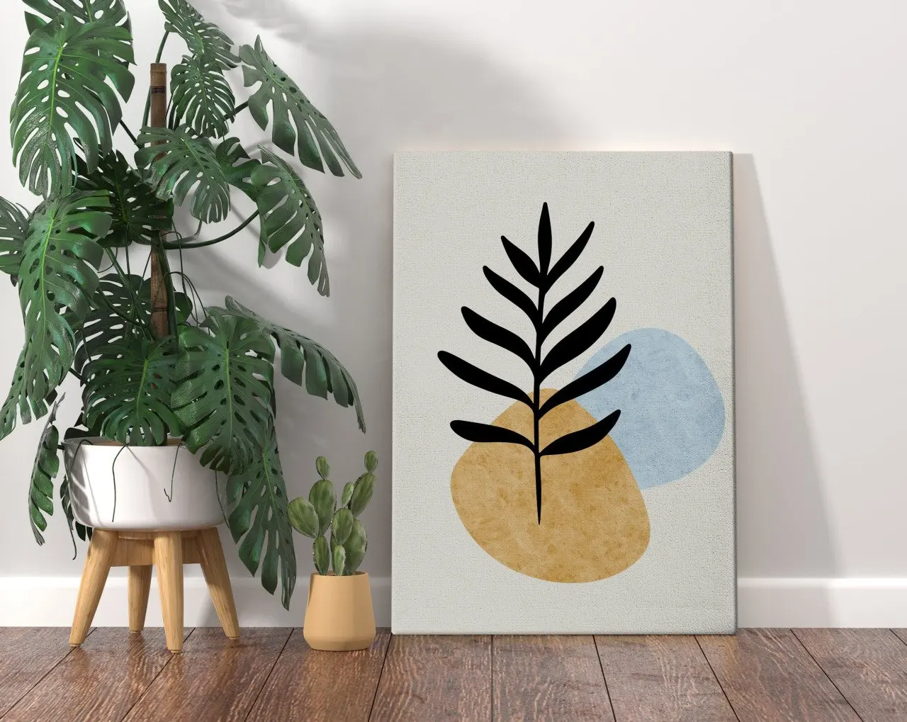 

BK Home Minimalist Style Design Canvas Table 70x100cm-2