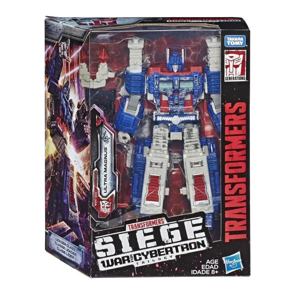 В наличии Takara Tomy Transformers War for Cybertron Siege Leader WFC-S13 Ultra Magnus Фигурка Коллекция Модель