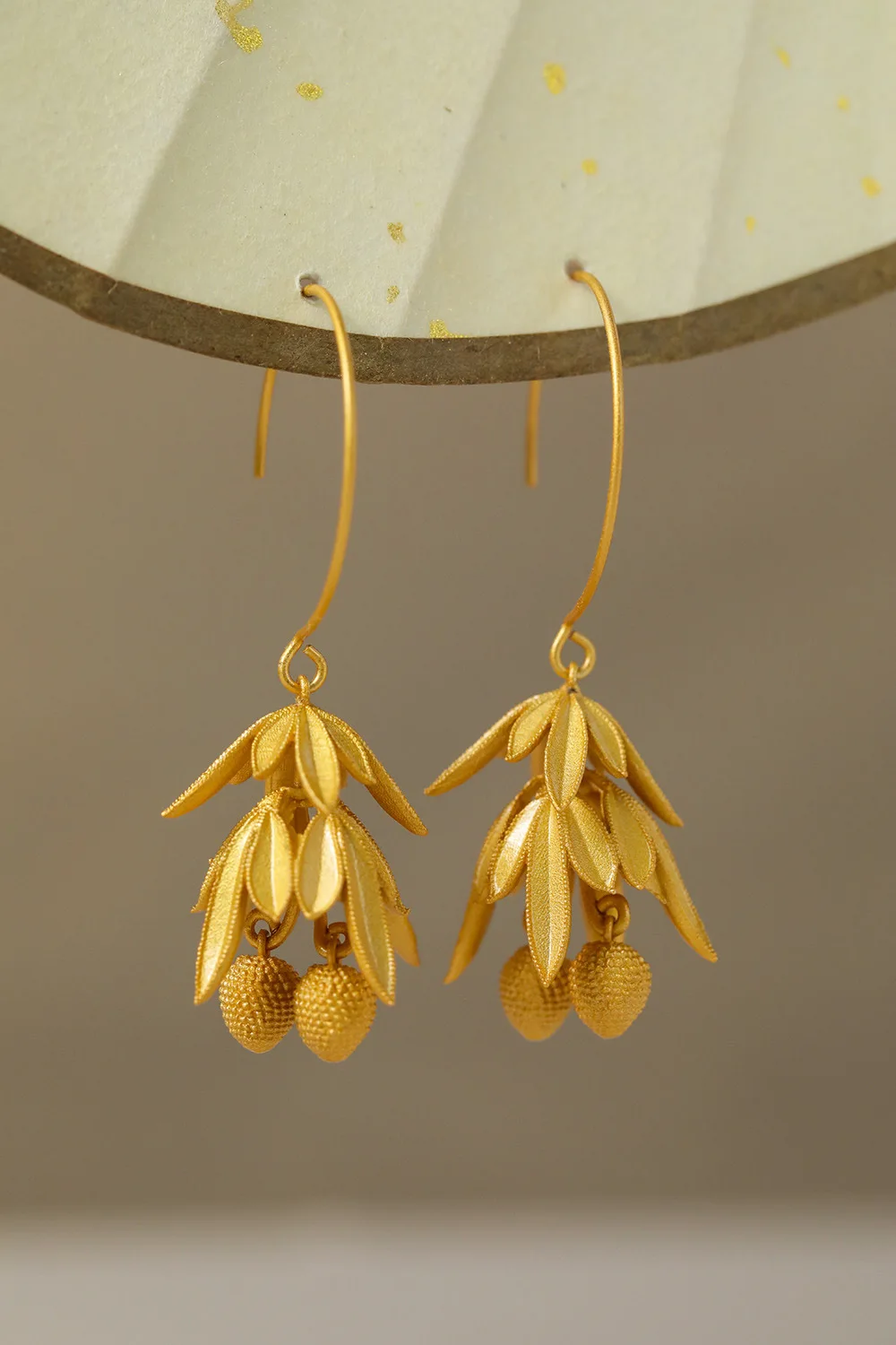

Lychee senior vintage French style earrings