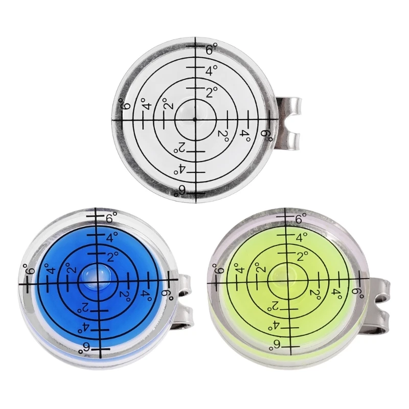

Golf Reading Ball Marker Magnetic Hat Clip High Golf Putting Aid D5QD