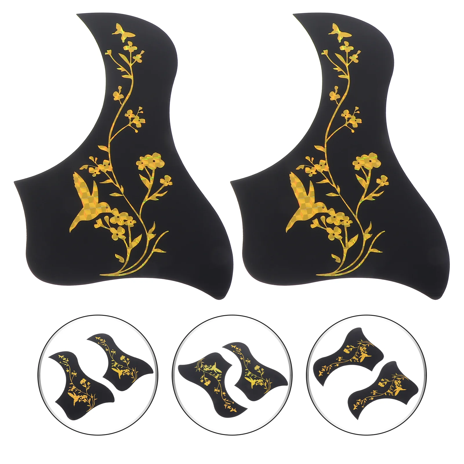 

2 Pcs Guitar Guard Stickers Guitar Protector Decal Guitar Pick Guard Sticker Shield Stickers Guitar Pickguard Stickers