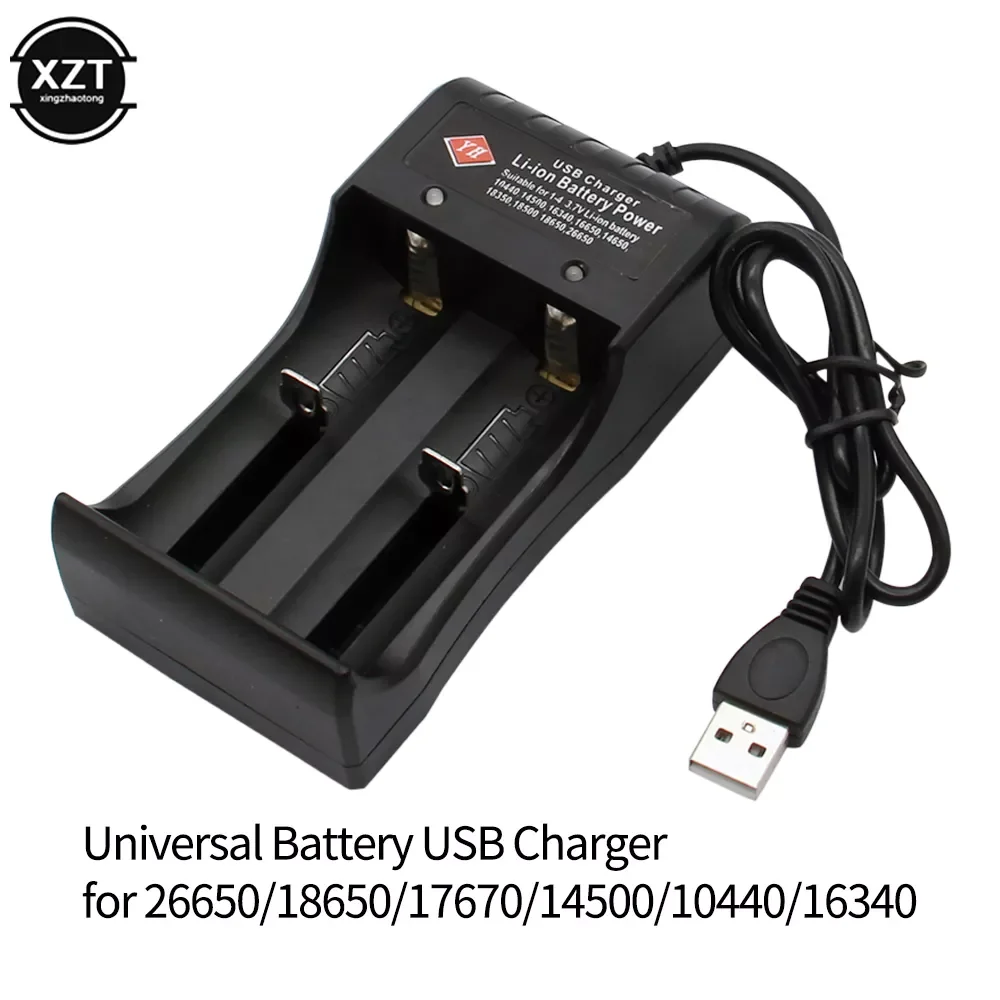 

Новинка, зарядное устройство 3,7 в с USB, умное зарядное устройство для аккумуляторных батарей Li-Ion NiMH 18650 26650 14500 17670