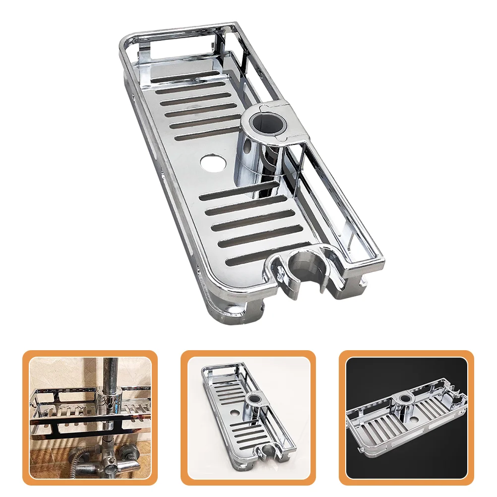 

Showerbathroom Shelf Soaporganizer Storage Shampoo Rack Basket Holder Corner Bar Shelves Inside Sliding Cabinets Drawers Single