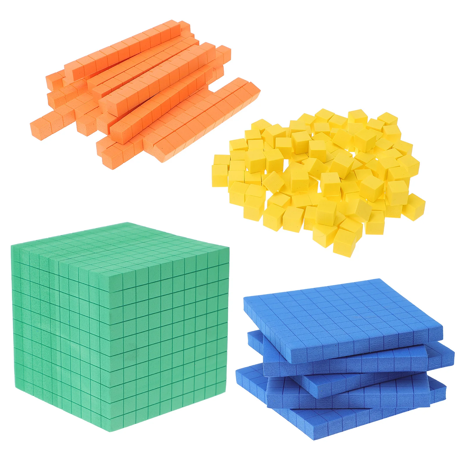 

Stacking Toy Demonstration Box Educational Counting Cube Toys Children Building