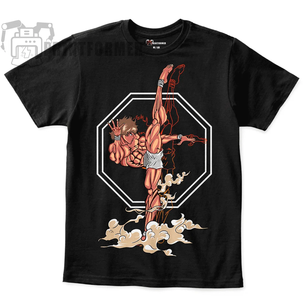 Футболка унисекс Baki the Grappler Undisputed 2.
