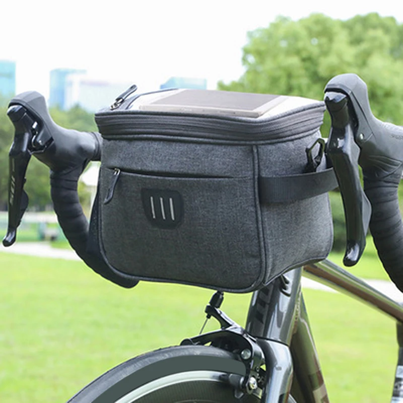 

Новая велосипедная сумка, передняя сумка для скейтборда, складная сумка на руль, балансировочная сумка для автомобиля, Аксессуары для велос...