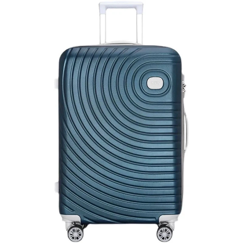 

Wheels Boarding Carry on Case Silent Universal High Quality Suitcase Travel Stripes Rolling Luggage Spinner S14220-S14227 Dn