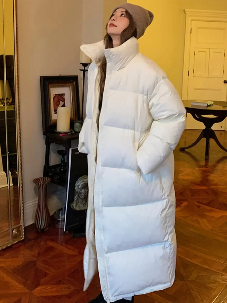 Рисунок 2 - Корейская Толстая однотонная длинная куртка