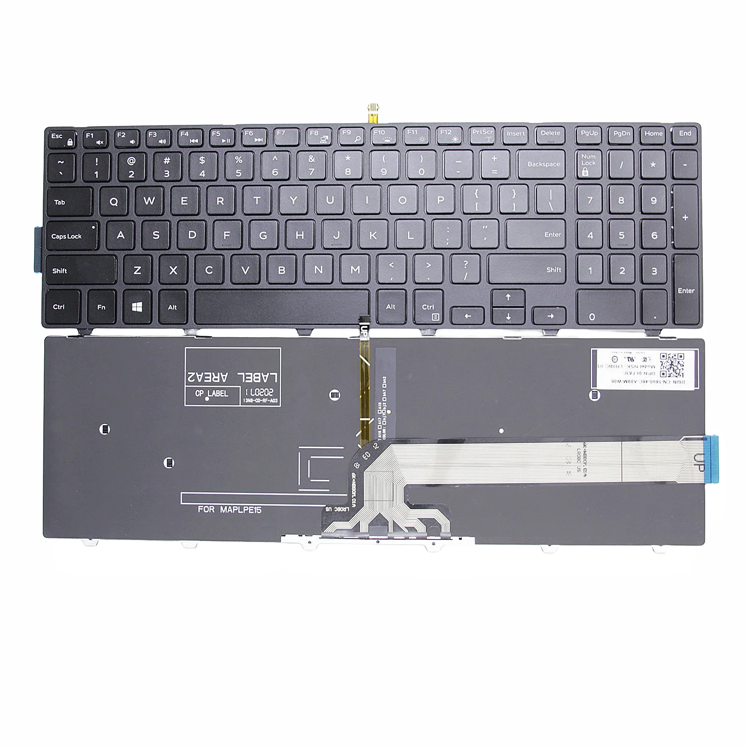 Оригинальная американская клавиатура для Dell 15-5000 5547 5541 5542 5543 5555 5749 5557 5558 7557 5559 5577