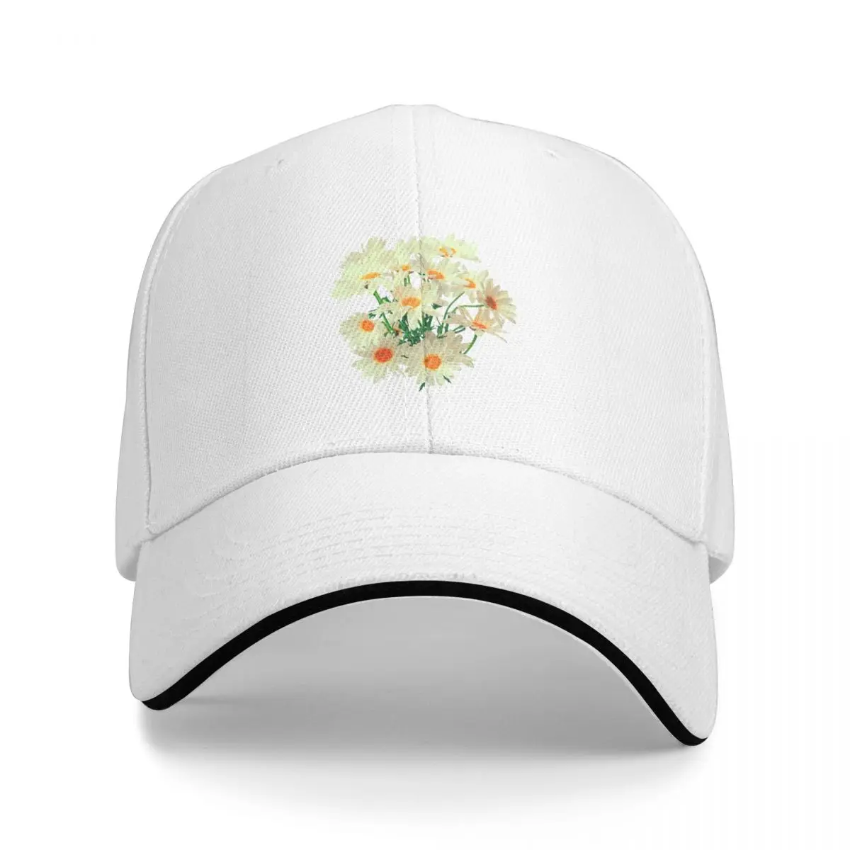 

Hope Daisy Cap Fashion Casual Baseball Caps Adjustable Hat Hip Hop Summer Unisex Baseball Hats Polychromatic Customizable
