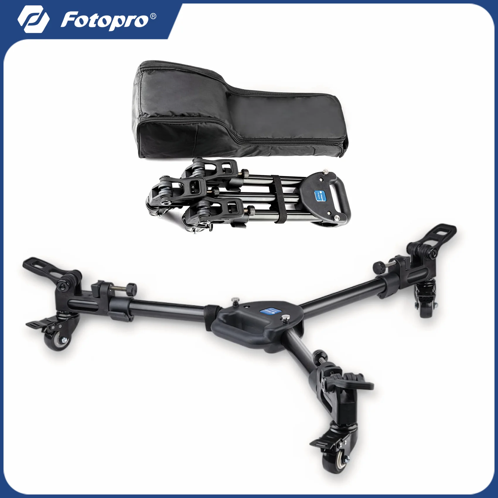 Профессиональный штатив для фотосъемки Fotopro алюминиевый камеры видеокамеры