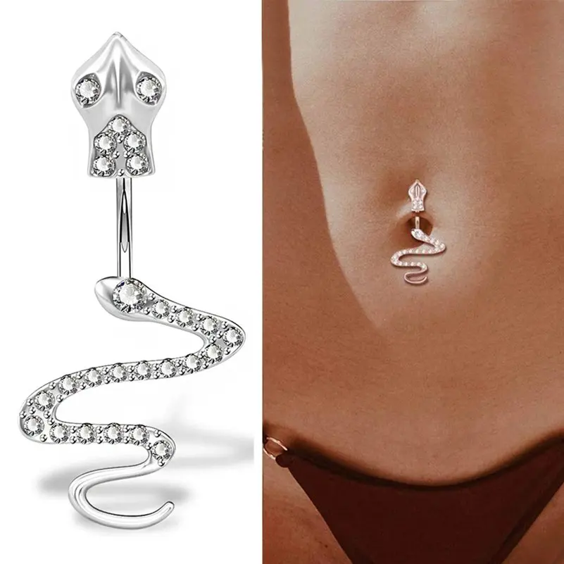 1 шт. кольцо для пупка из нержавеющей стали 14 г