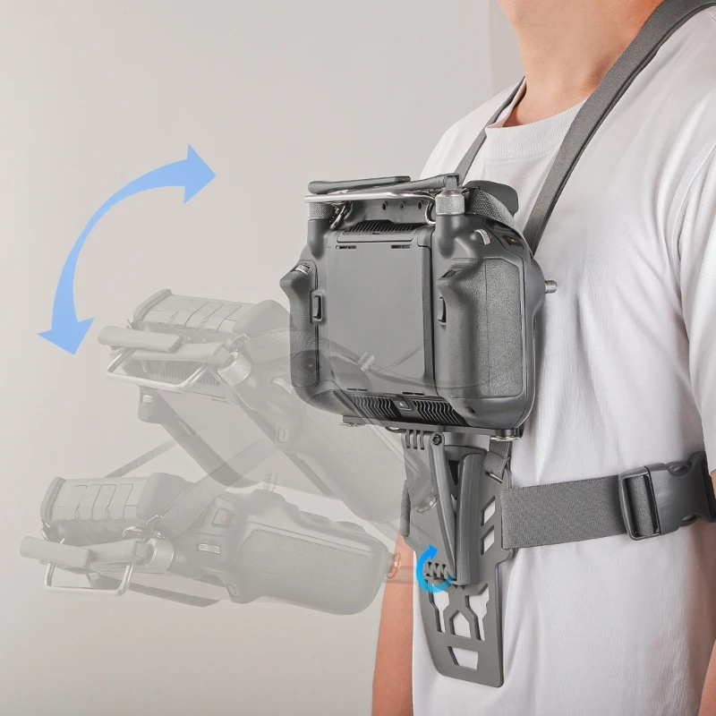 DX62 Удобная съемка с безопасным креплением на грудь без помощи рук для ремня