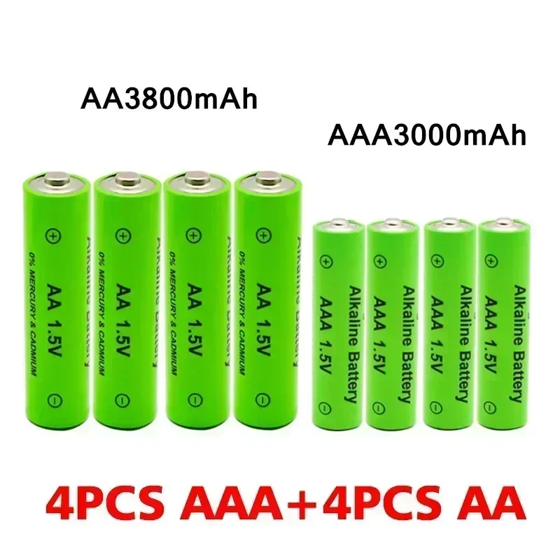 Никель-водородная батарея аккумуляторная AA1.5V 3800mAh/1 5V AAA 3000mAh щелочная
