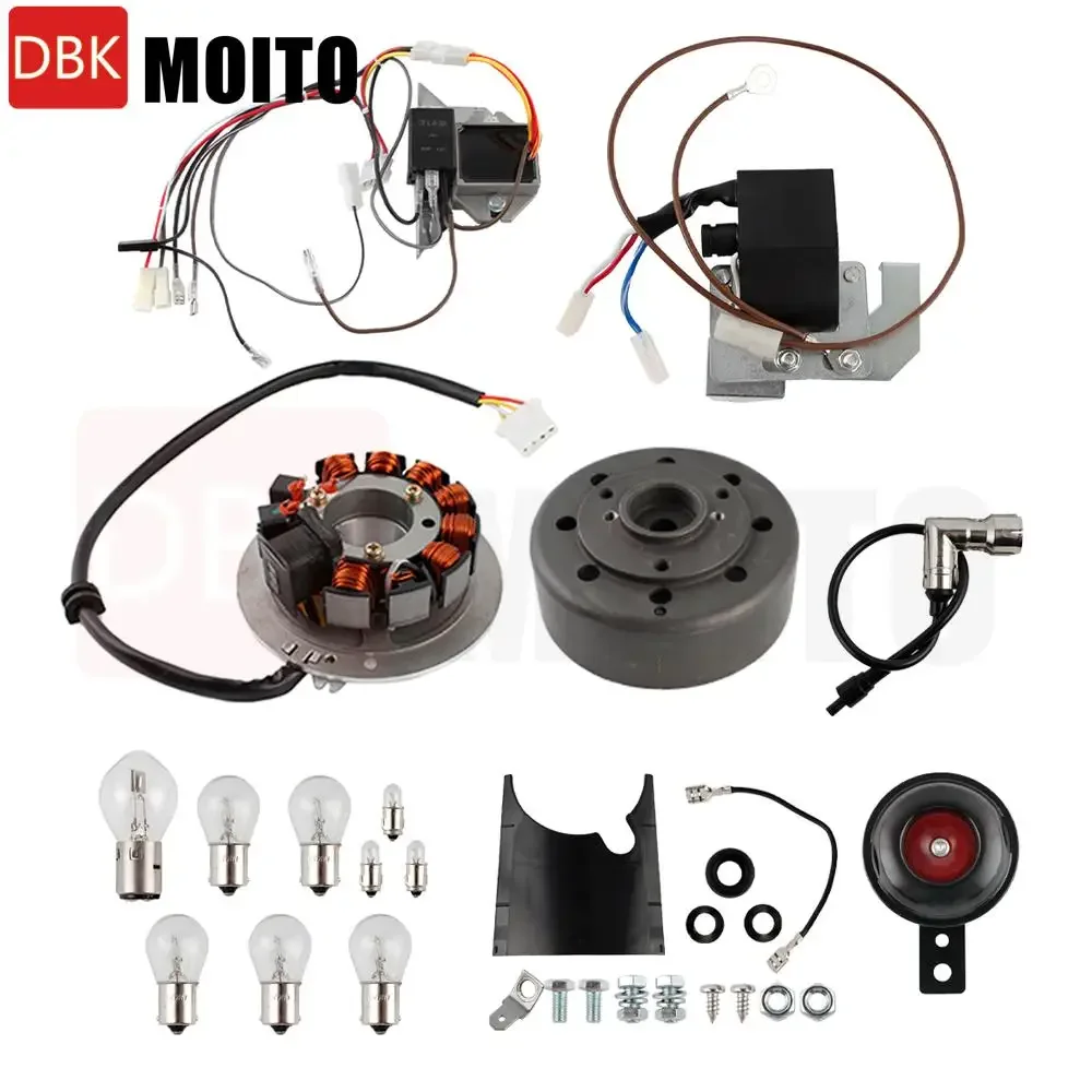 

Универсальный мотоцикл Retro-Motorrad, комплект зажигания 12 В, 100 Вт в сборе для SIMSON S50/S51/S53/S70/S83/ ENDURO Motorrad