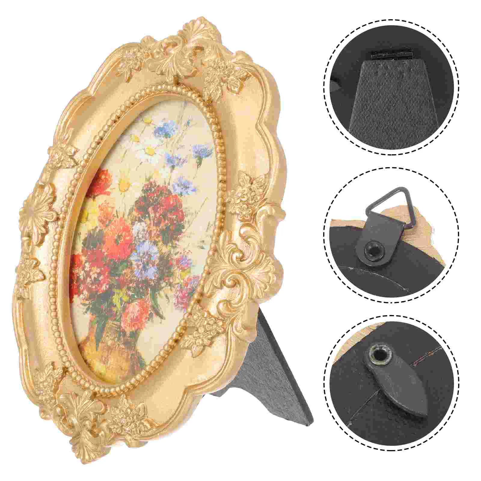 

Picture Frame Photo Holder Display Frames Desktop Familybedroom Portrait Gift Home Creative Decorative Ornament Place Nail