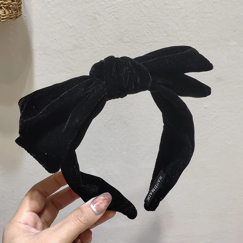 Hair Tie Wide Brim Red Headband Hair Accessories Ha