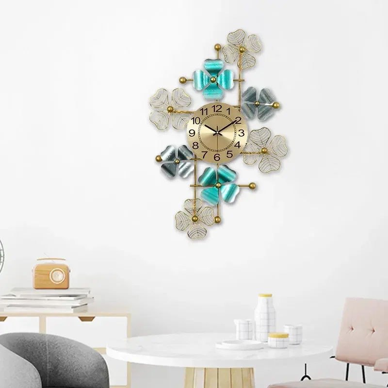 Shion Настенные часы для гостиной роскошные индивидуальные креативные бесшумные