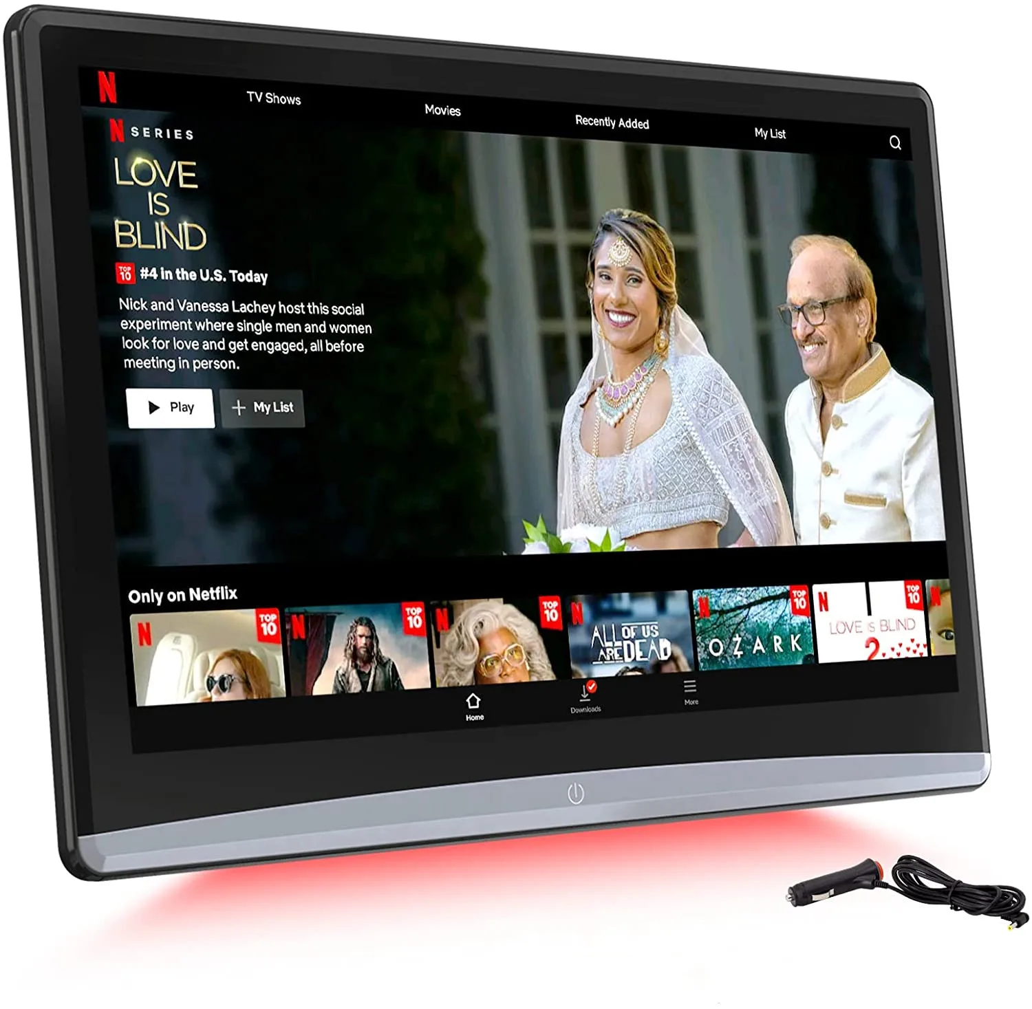 

12.4 Inch Car Headrest Video Player Android 10.0 Car TV Monitor with 2.4G/5G WiFi 4K Tablet PC Mirror Link/BT/HDMI In/Out/FM/USB