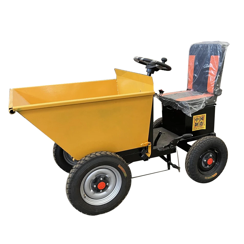 

Top Quality Mining Dump Truck Four-wheel Electric Push Dump Truck for sale