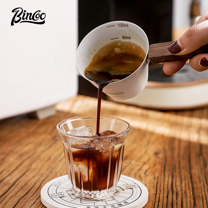 Bincoo из нержавеющей стали кофейная чашка для эспрессо итальянский стиль