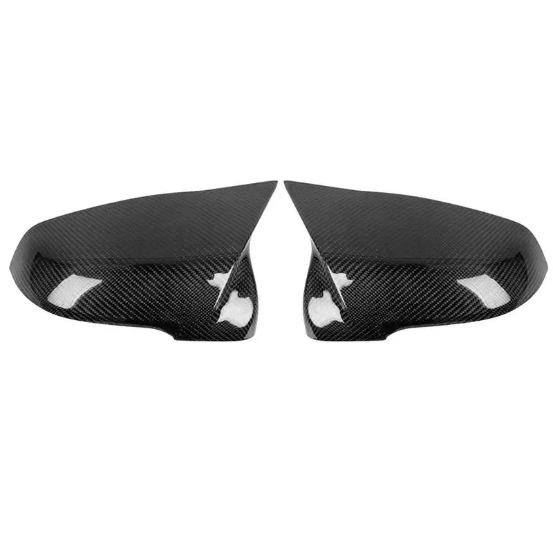 

Carbon Fiber Bright Black Car Wing Side Doors Rearview Mirror Cover Auto Accessories For Z4 X1 X2 F48 F49 F46 F39 F53 G39