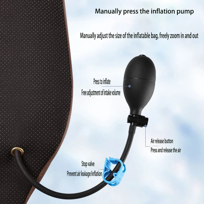 Усовершенствованная подушка безопасности воздушная поясничная поддержка