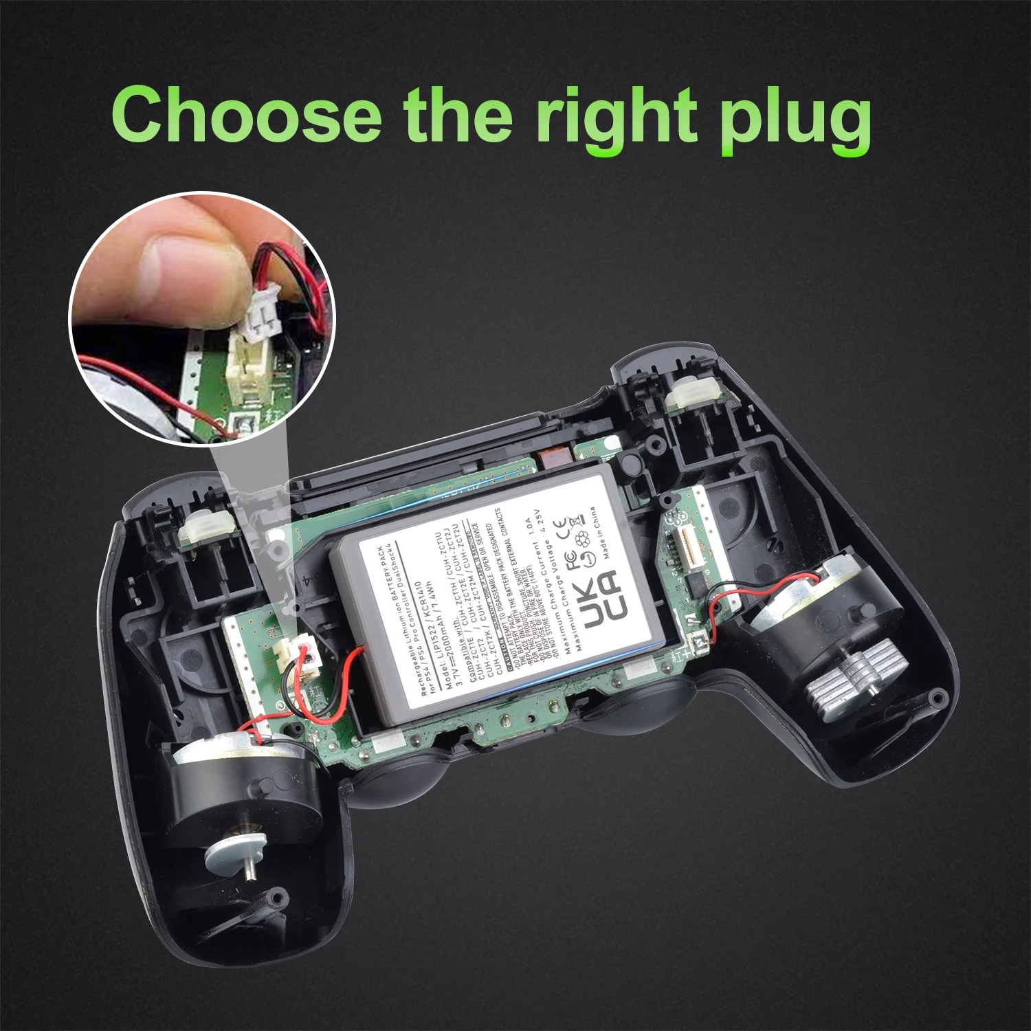 Аккумулятор для контроллера Sony Playstation 4 PS4 Pro/Slim Dualshock4 2000 мАч |