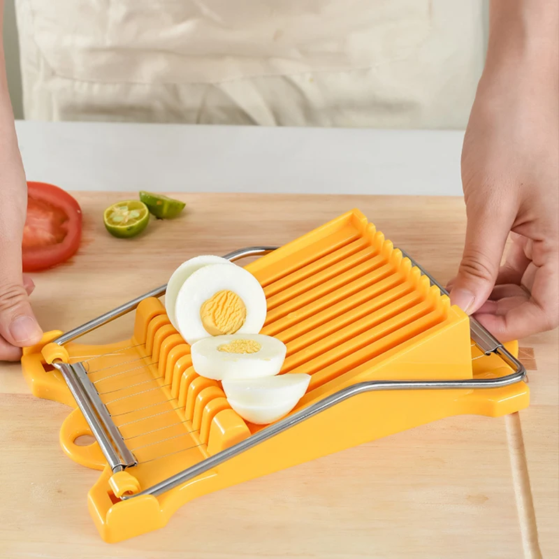 Lunch Meat Slicer Stainless Steel Fruit Egg Ham Multifunctional Cheese Banana Food Cutter Cutting Tool Kitchen | Дом и сад