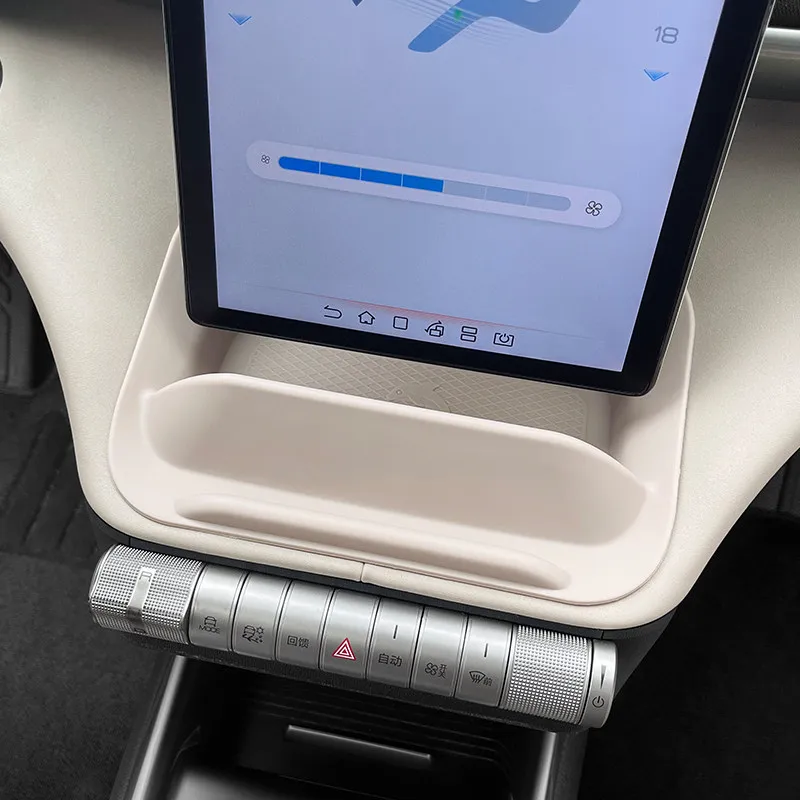 Фото Для BYD Dolphin Haitun: Органайзер-подлокотник для центральной консоли с держателем для телефона, OEM-цвет, ящик для хранения в салоне автомобиля №2
