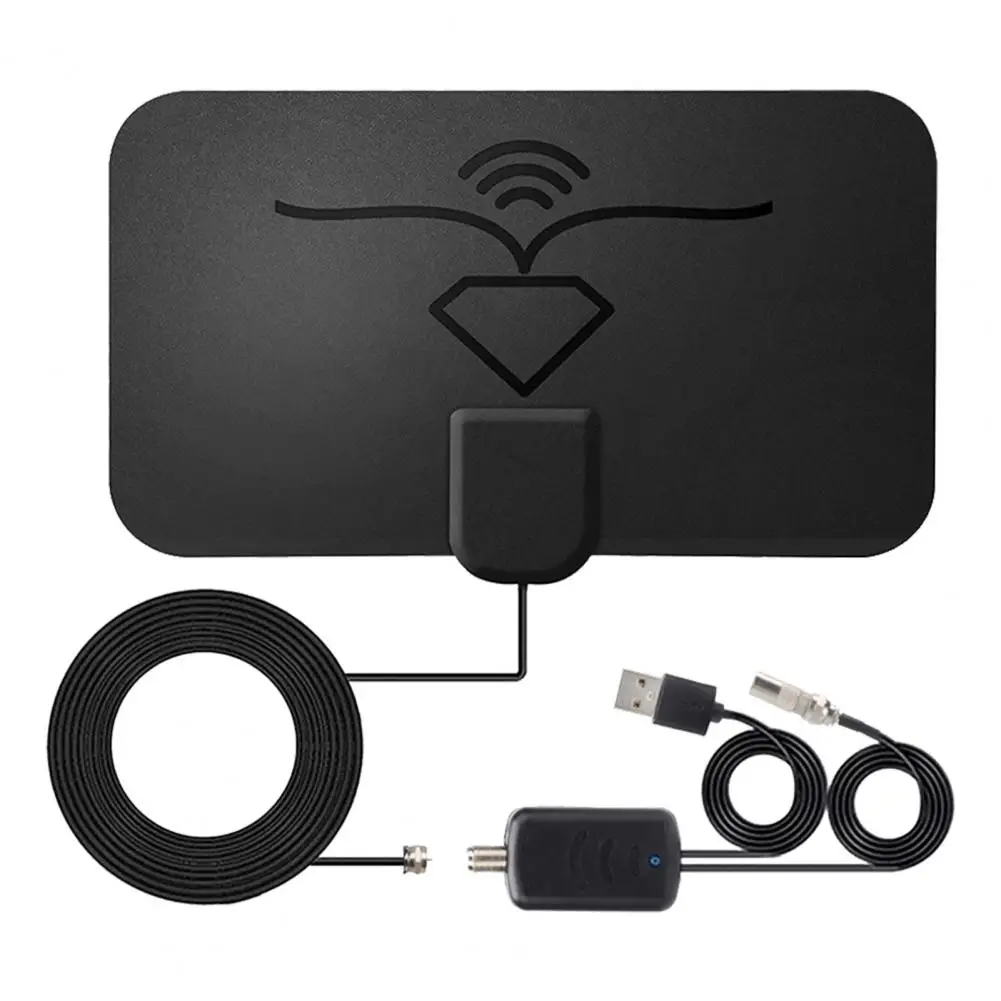 

TV Digital Antenna High Gain 4K 1600 Miles DVB-T2 HDTV Aerial Amplifier Signal Booster for Home Audio Video TV