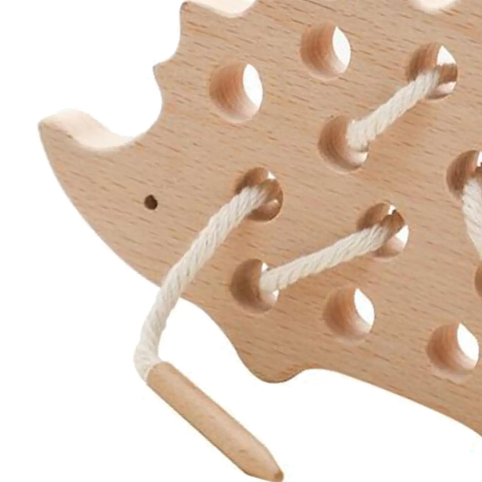

Wooden Lacing Threading Board Toys Game for Kids Gift 3 4 5 Years Old