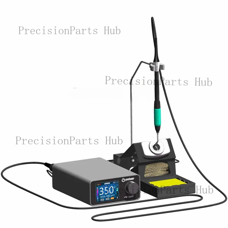 Фото Паяльная станция GEEBOON TC22 240W с подставкой SDC02, ручками T245/T210 и насадками C245/C210 для ремонта электроники №1