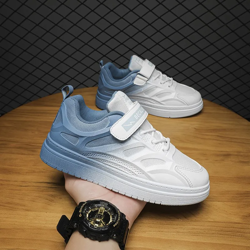 

Uinsex Kids Casual Shoes Rubber School Fashion Non-slip Lightweight Flat Children Girls Sport Breathable Sneaker Walking Shoes