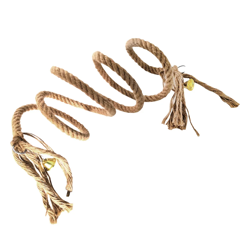 

1PC Small Bird Toys Hanging Rope Toy Pet Climbing Rope Macaw Parrot Toy Grey Parrot Plaything