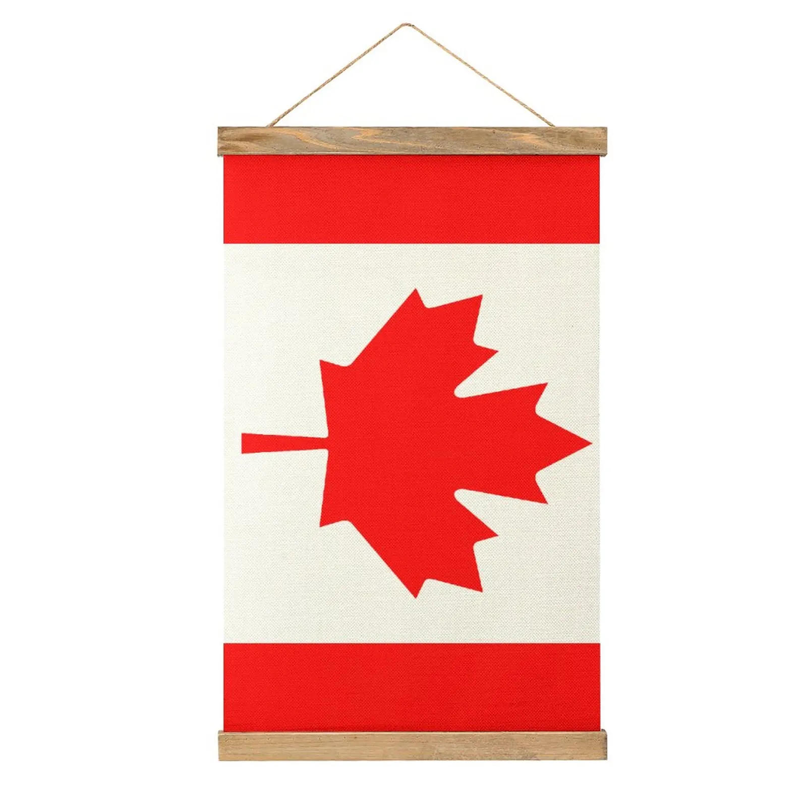 

Canada Flag Canvas Hanging Picture Creative Painting Kitchen Picture Hanging Humor Graphic Style Decorate