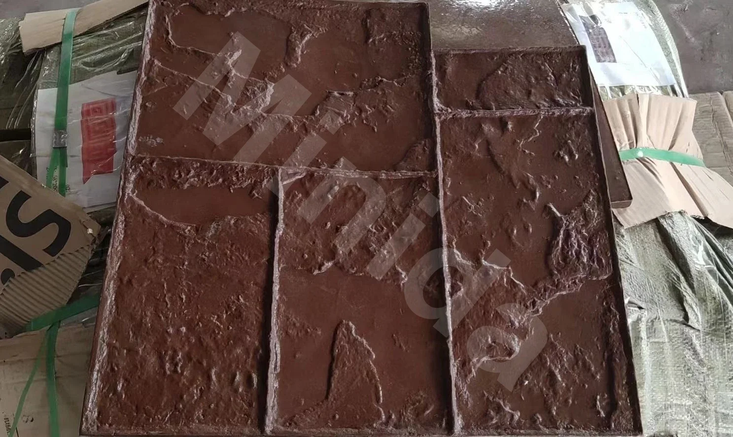 Декоративные штампованные веером штампы для Бетонного Пола с принтом текстуры