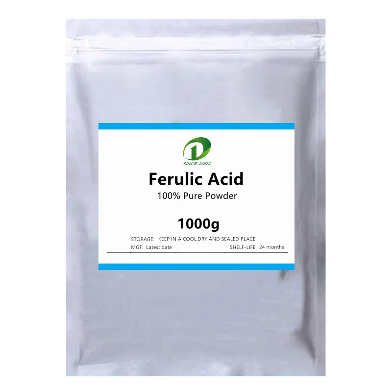 

100% Pure Ferulic Acid Powder,Cosmetic Grade Frolic Acid Powder for Skin Whitening,Potent Anti Aging,Anti Wrinkle Korean Beauty
