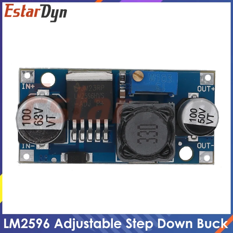 

LM2596HVS LM2596 HV LM2596HV DC-DC Adjustable Step Down Buck Converter Power Module 4.5-50V To 3-35V Urrent limiting
