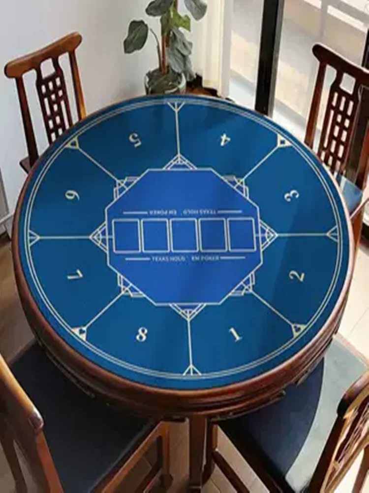 Competition Advanced Egg Table Cloth Silicone Mat Thickened Mahjong Poker Soundproof Noise Reduction |