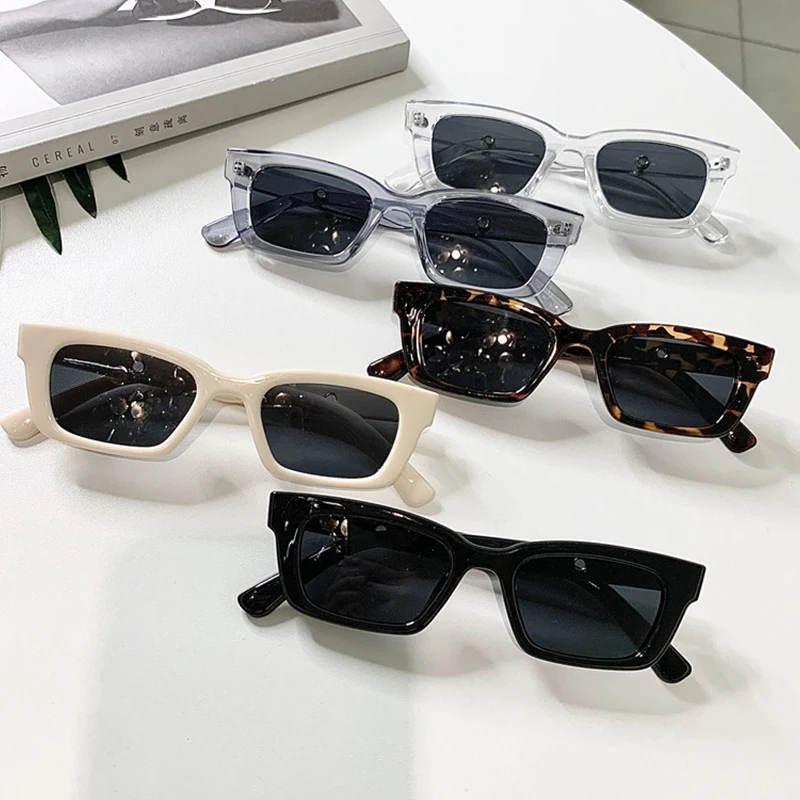 

Очки солнцезащитные женские квадратные, небольшие прямоугольные солнечные очки в винтажном стиле, с антибликовым покрытием, UV400