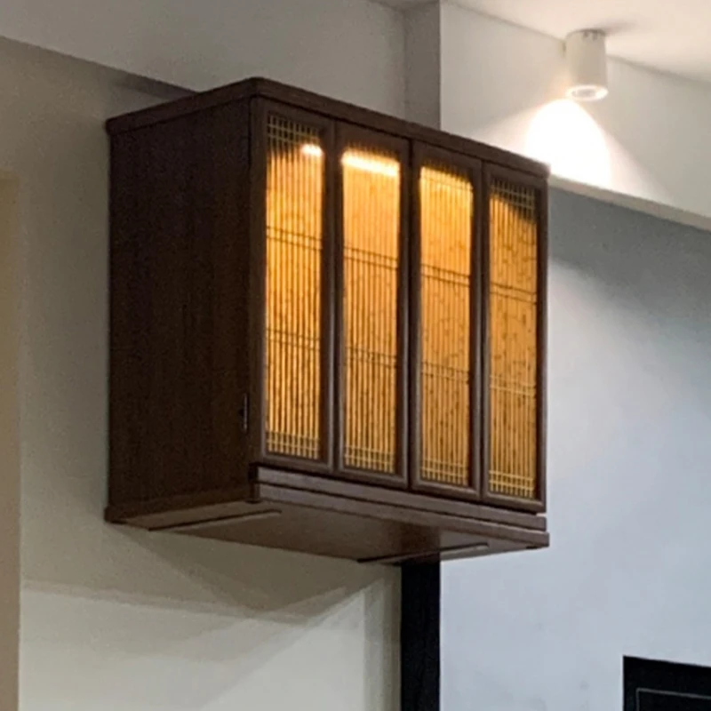 Настенный буддийский храм с дверью алтарь бога богатства современный стол