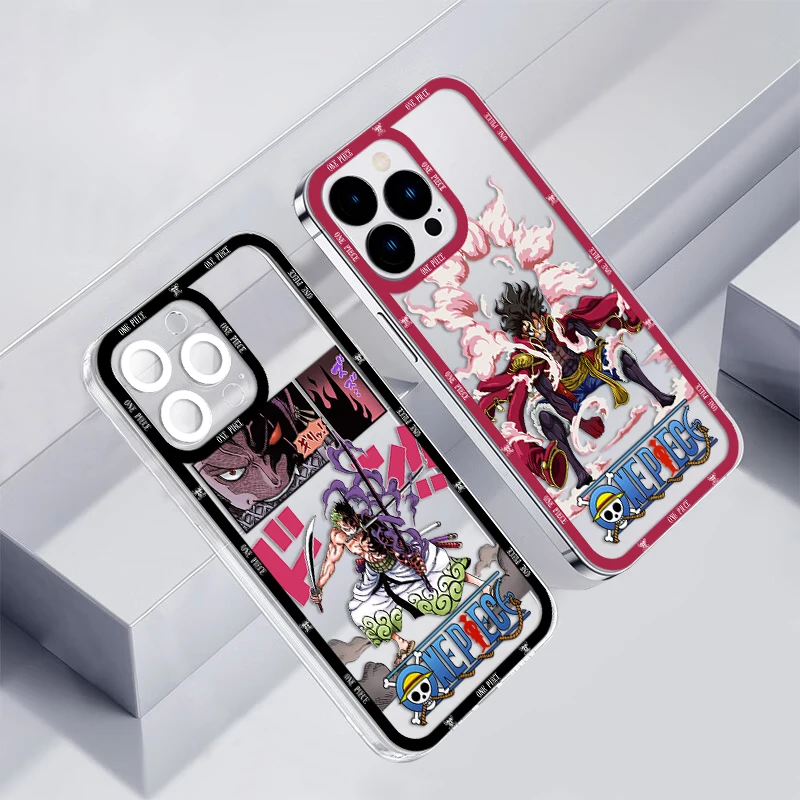 

ONe Pieces luffys zoros LaW Phone Case For Redmi Note 11E 11S 11 10 9 Pro 9A K20 K30 K40 Soft Silicone Transparent Cover