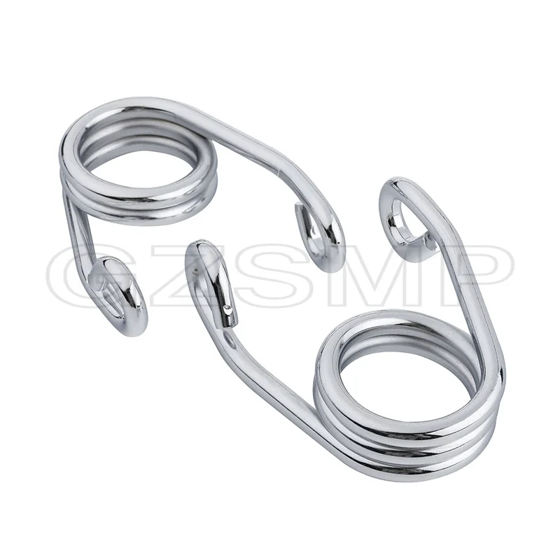 

2 шт. универсальные мотоциклетные ножницы торсионного типа, одиночные пружины сиденья для Harley Honda Yamaha Kawasaki Suzuki Chopper Bobber Softail