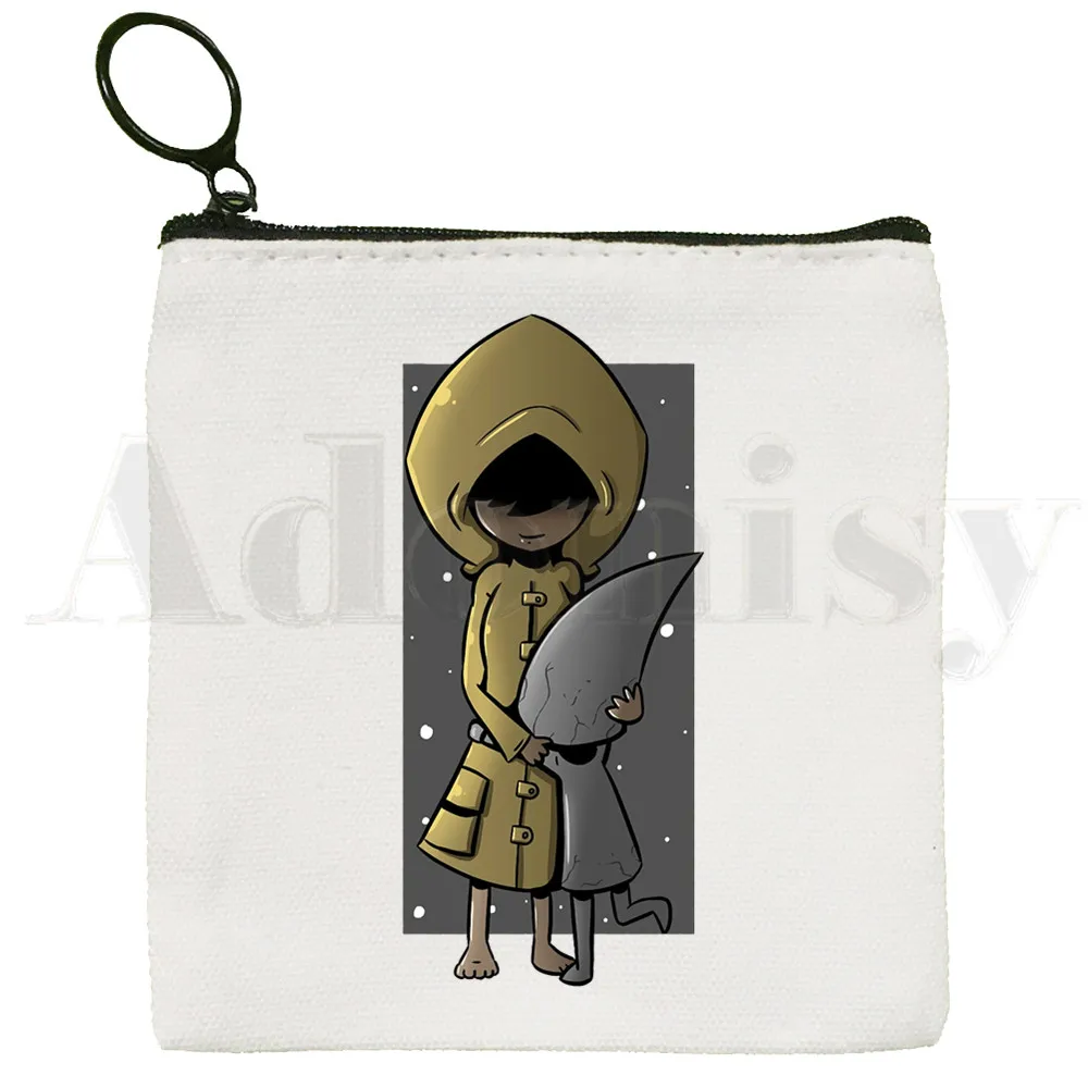 Little Nightmares Six Maw Design Nightmare Bag Coin Purse Storage Small Bag Card Bag Key Bag Coin Clutch Bag Zipper Key Bag