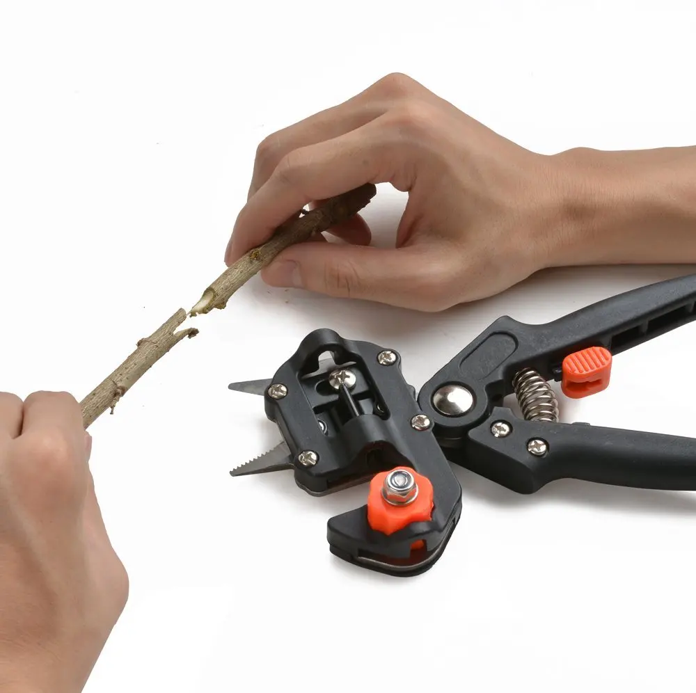 Профессиональный 3-лезвийный секатор для прививки V-образного типа Omega U-типа