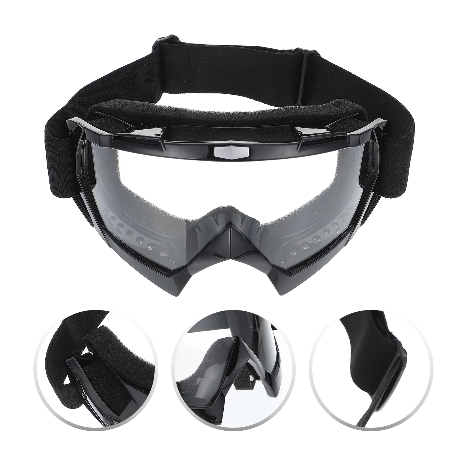 

Windproof Glasses Motorcycle Skiing Anti-UV Motorbike Cycling Pure Material Tpu Riding Goggles Men Man