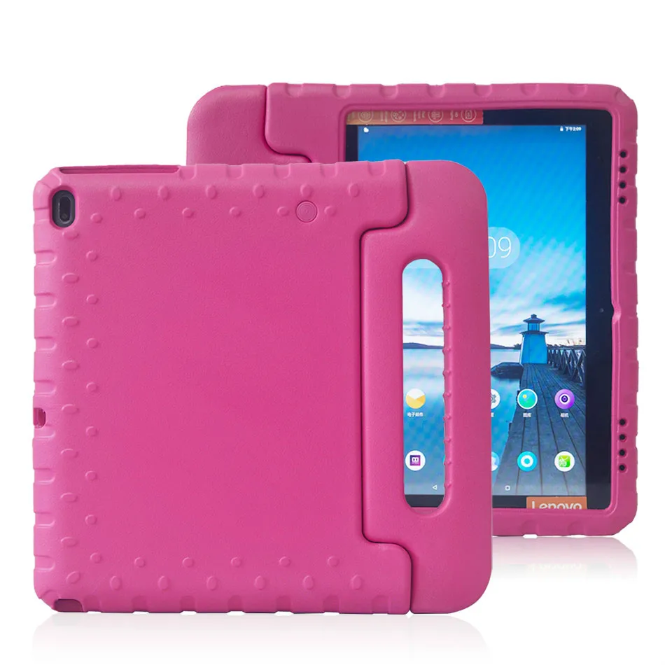 

For Lenovo Tab E10 TB-X104F Case Kids Shockproof EVA Full Body Handle Stand Cover For Lenovo Tab E10 TB-X104F 10.1 Inch Fundas
