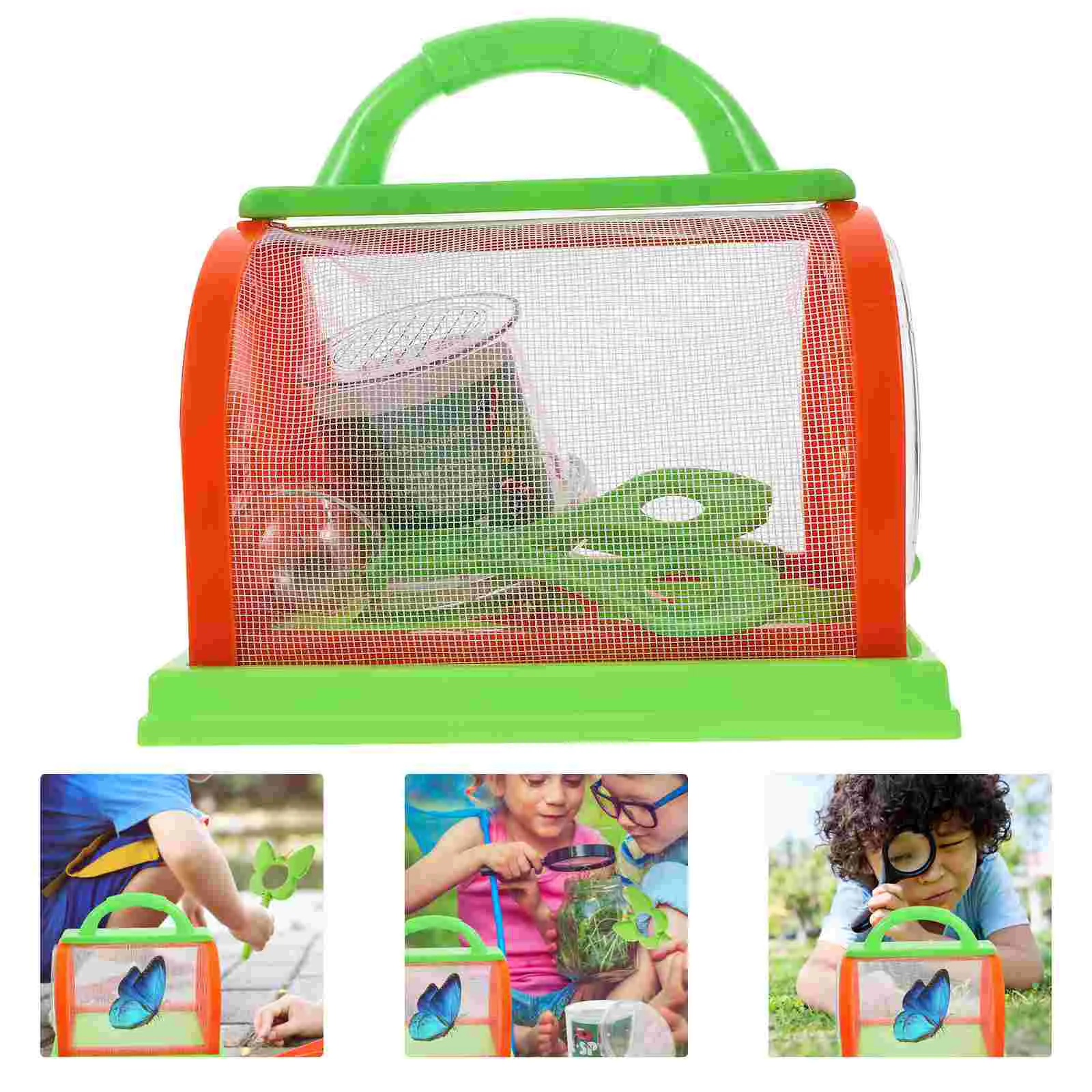 

Insect Cage Observation Box Bucket Kid Toy Educational Science Plaything Bug Collection